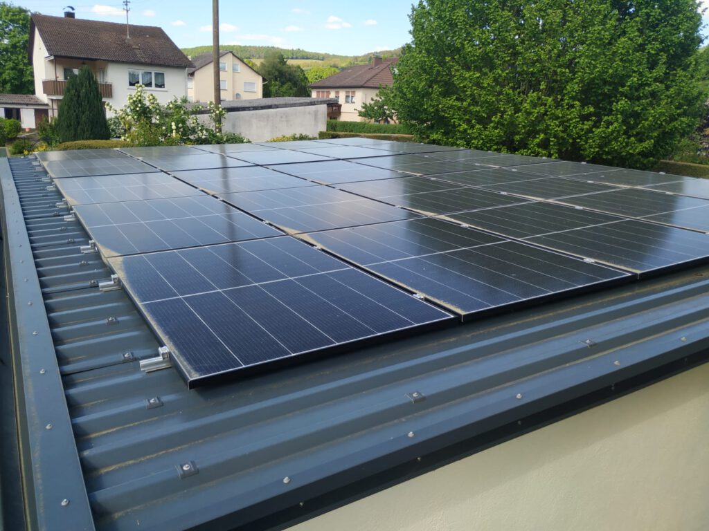 pv anlage garagendach